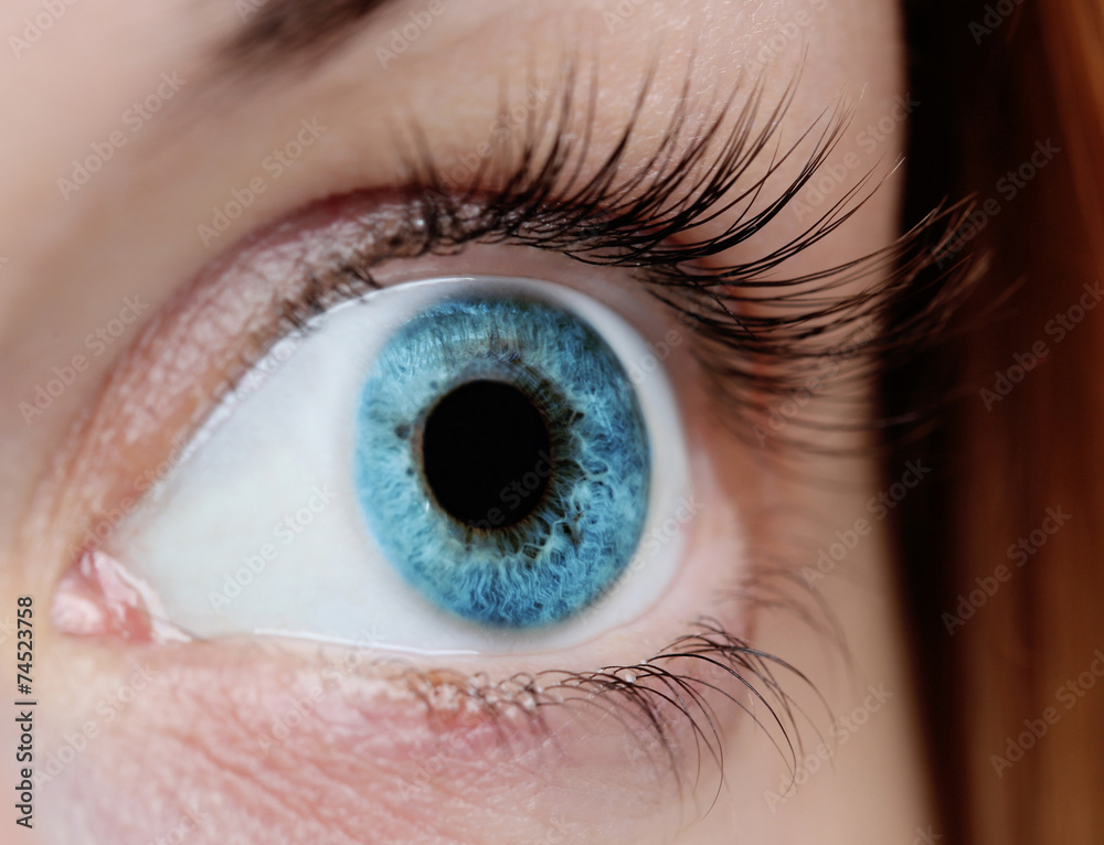 Fototapeta premium Female eye close-up