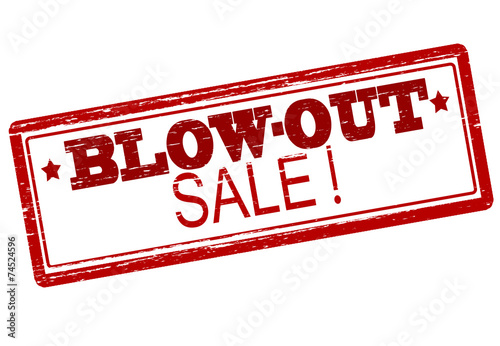 Blow out sale