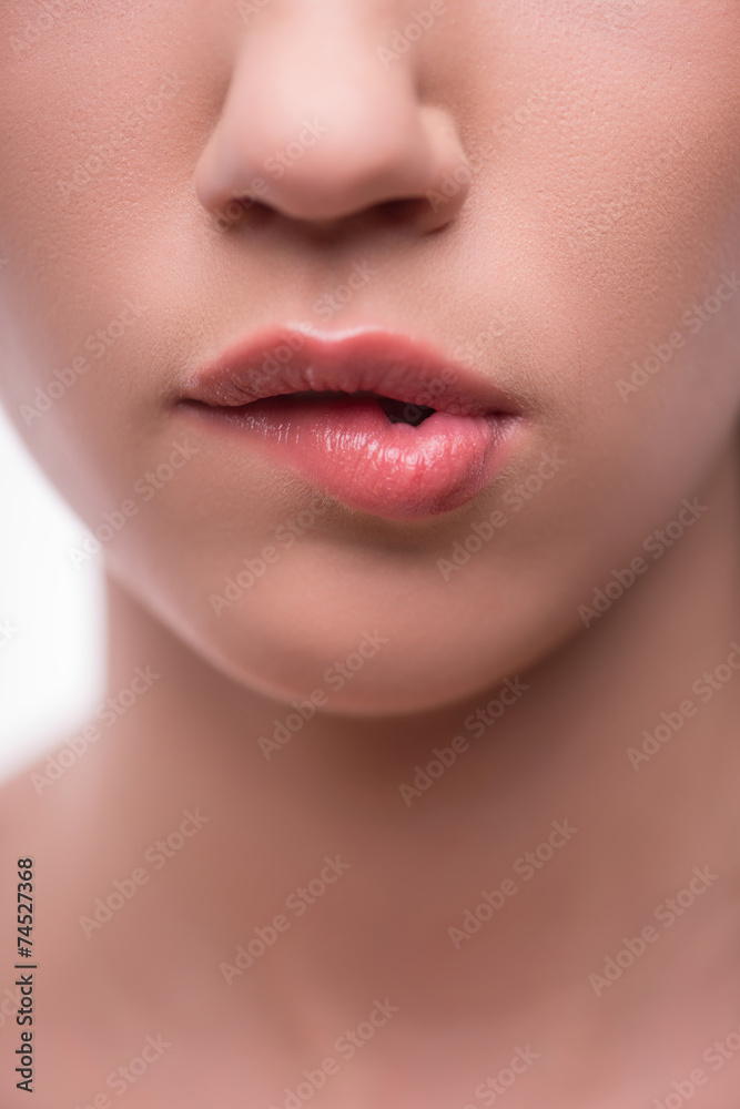 Beautiful girl expresses different emotions Beautiful girl expresses different emotions