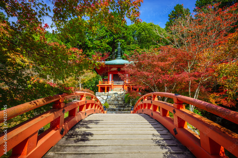Fototapeta premium Daigoji Temple in Autumn, Kyoto, Japan