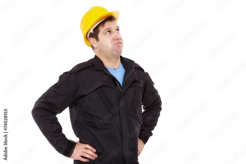 engineer constructor looks up and sighs engineer constructor looks up and sighs