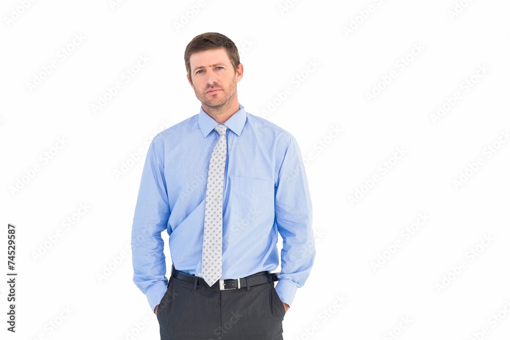 Businessman looking at the camera Businessman looking at the camera