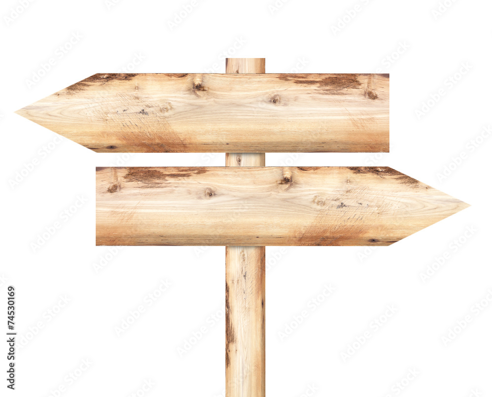 Fototapeta premium Old wooden sign