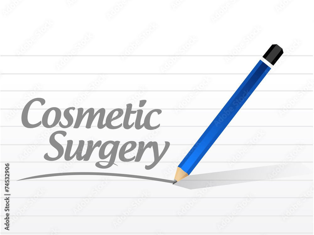 cosmetic surgery message sign cosmetic surgery message sign