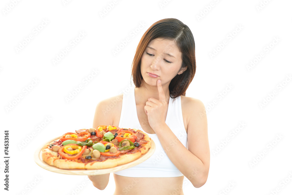 ダイエット中の女性