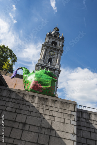 The Belfry of Mons, Belgium photo