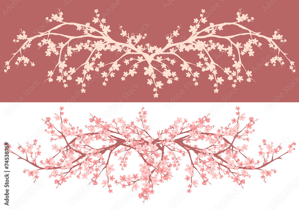 spring cherry tree decor