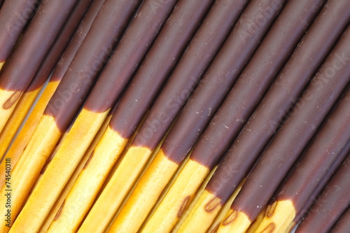 japanese snack food biscuit stick chocolate coated