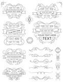 Vintage Calligraphy Design Elements Ten