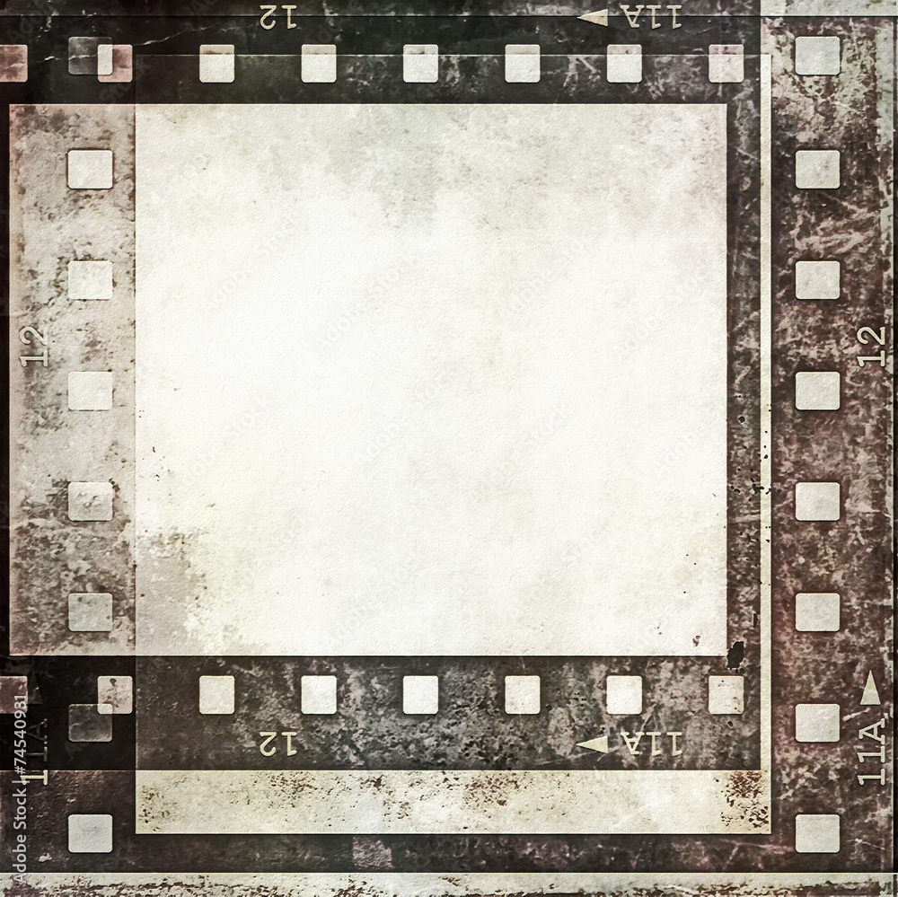 Obraz premium grunge film strip background
