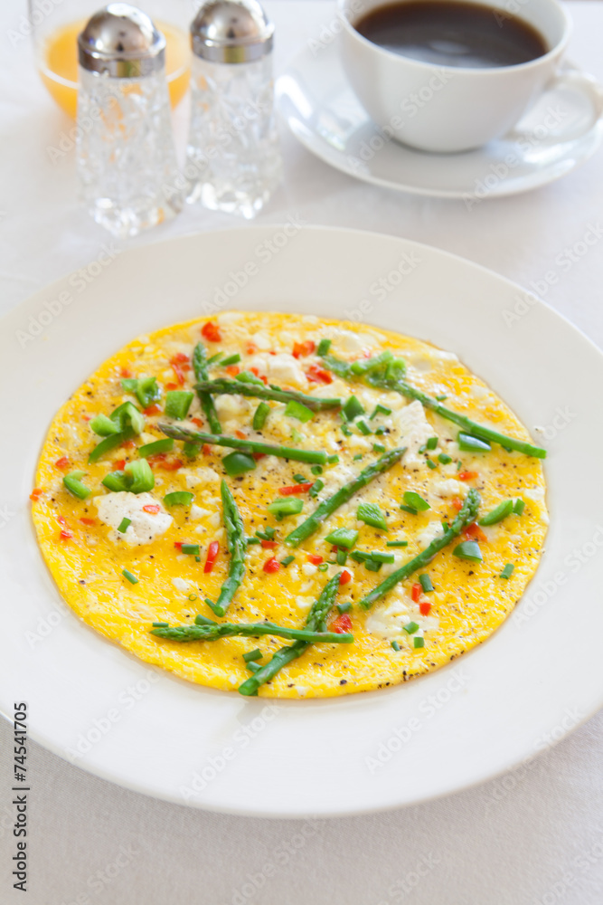 Asparagus Omelette Asparagus Omelette