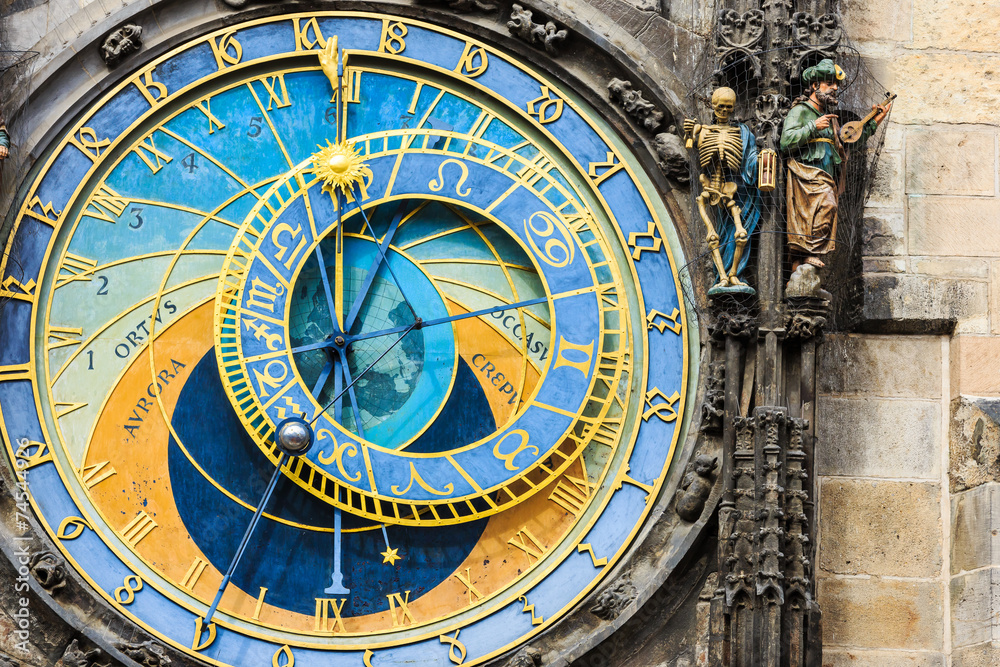 Obraz premium Astronomical Clock in the Old Town of Prague