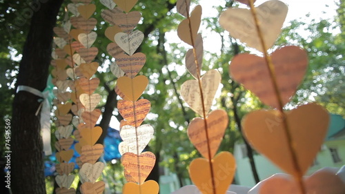 hearts decoration ,Valentine Day