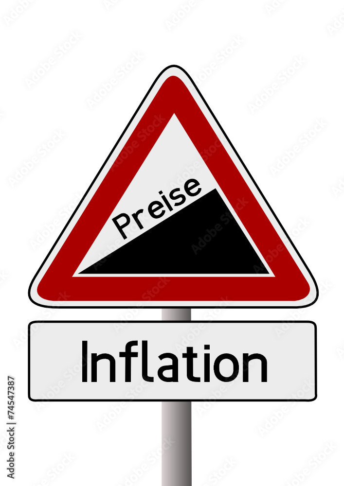 Anstieg Inflation Anstieg Inflation