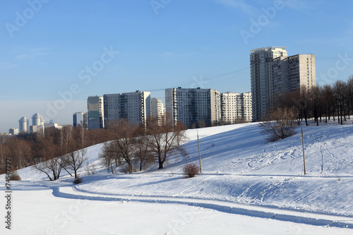 View of residential area © Arkady Chubykin