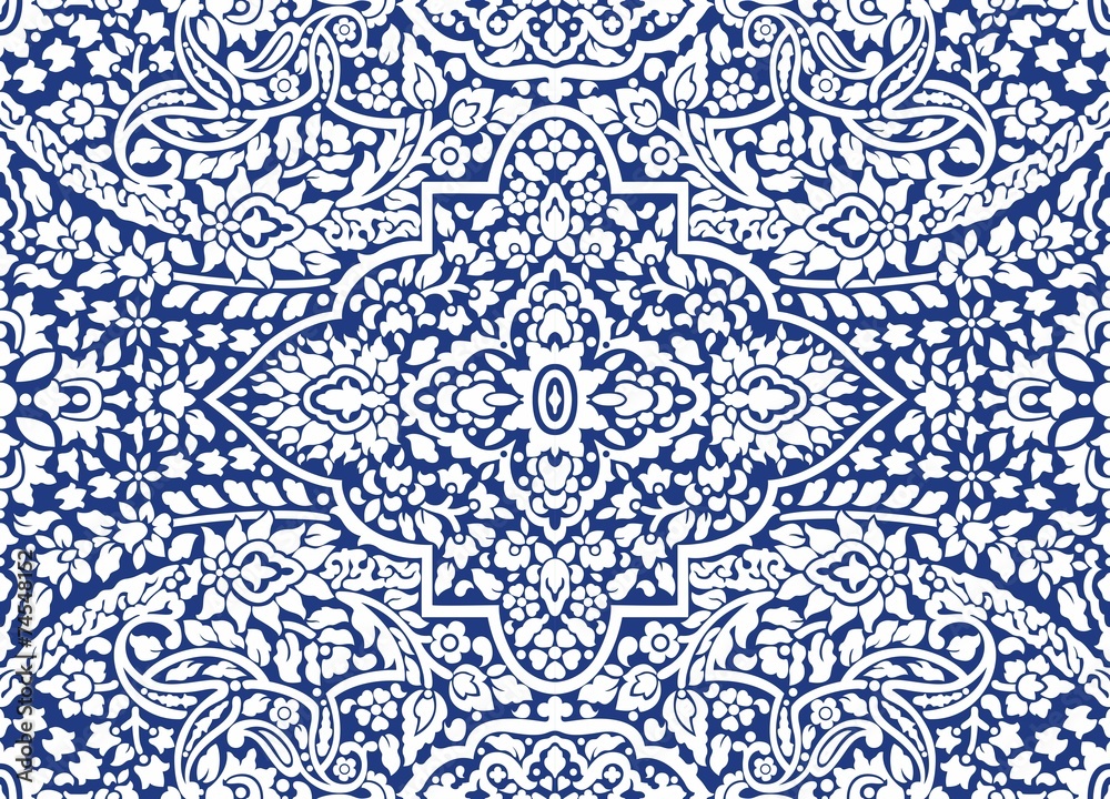 Blue Ornamental