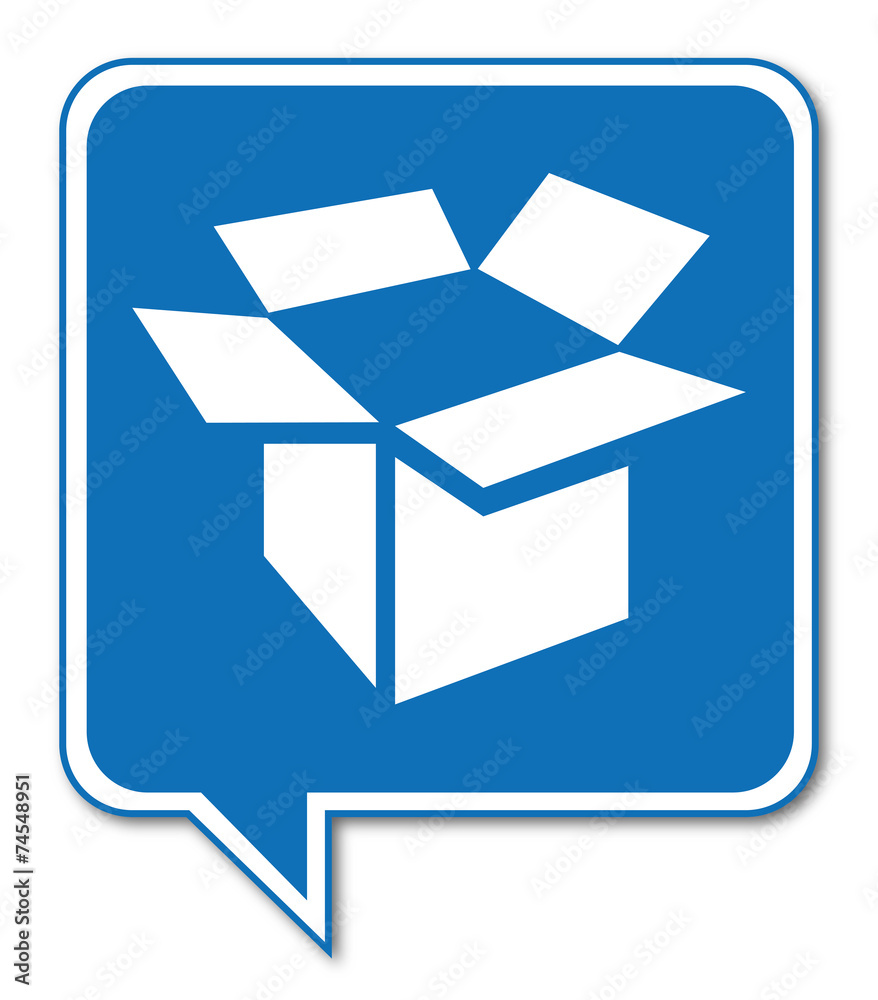 Vecteur Stock Logo carton. | Adobe Stock