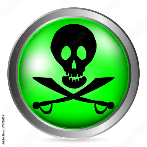 Jolly Roger button