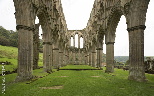 Rievaulx Abbey Archway Ruins photo