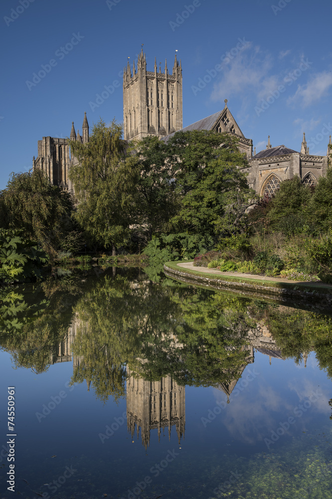Obraz premium Wells Cathedral, Somerset, England