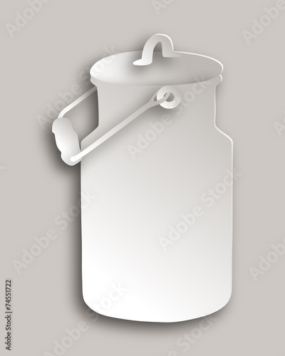 Milchkanne