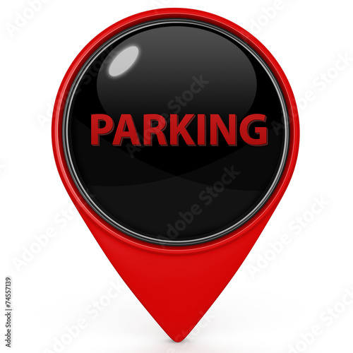 Free Download Parking pointer icon on white background - GFXLoad