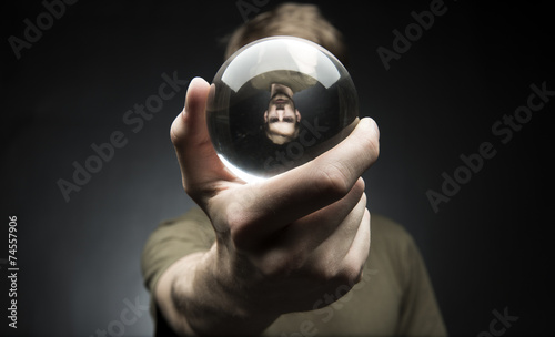Holding a Crystal Ball