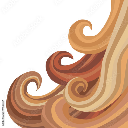 Female Flowing Hair