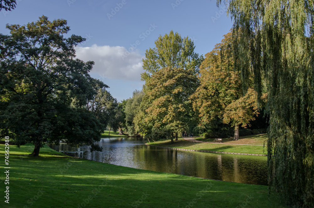 Park in Groningen, Netherlands