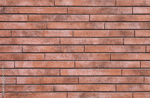 Red brick stone wall texture and background