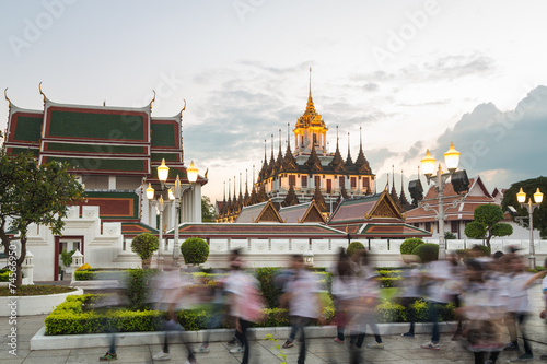 Temple rush in Bangkok
