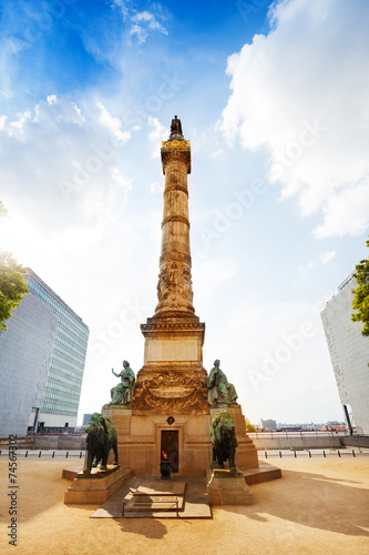 Congress Column view in Brussels, Belgium