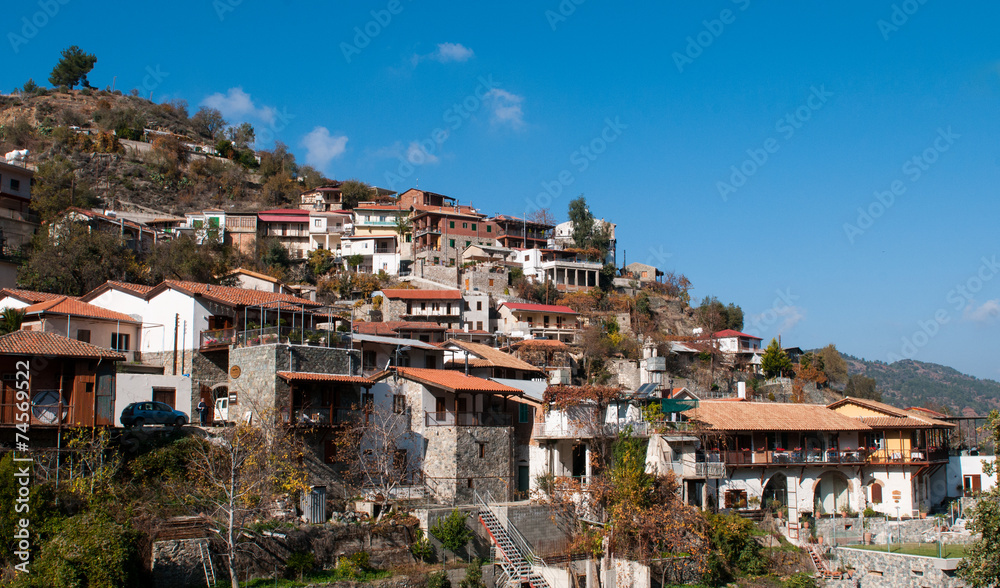 Kalopanayiotis Cyprus Village.