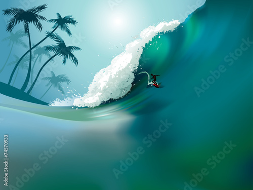 Ocean wave