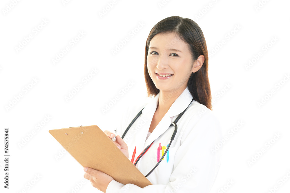 笑顔の女医 笑顔の女医