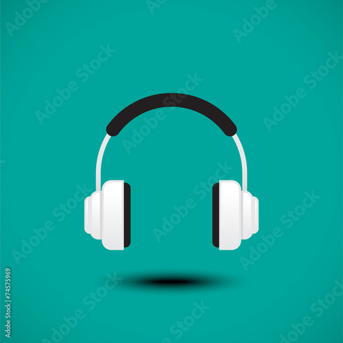 Earphone sign,vector