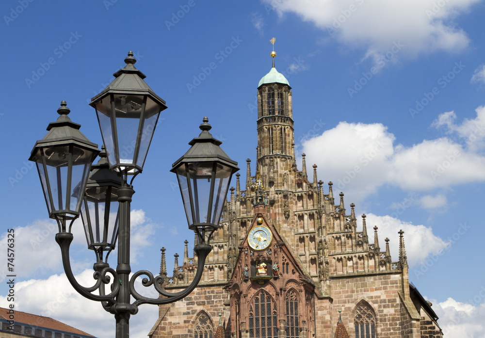 Obraz premium Frauenkirche - Nürnberg