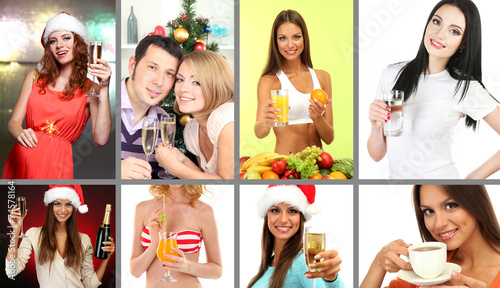 Collage of people with diff...