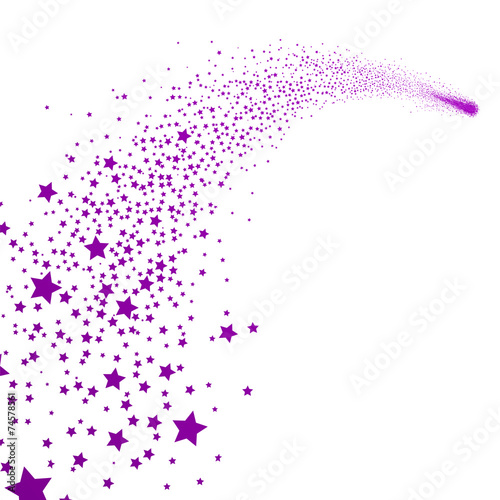 Sternschnuppe, Schnuppe, Komet, Schweif, falling Star, lila