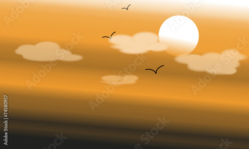 sun&clouds