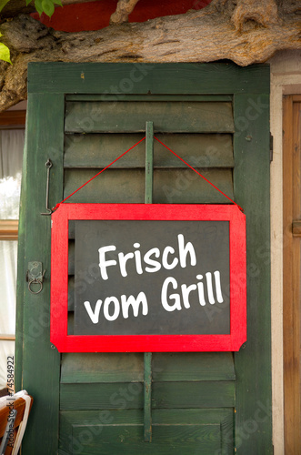 Frisch vom Grill