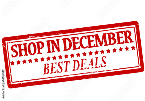 Shop in December