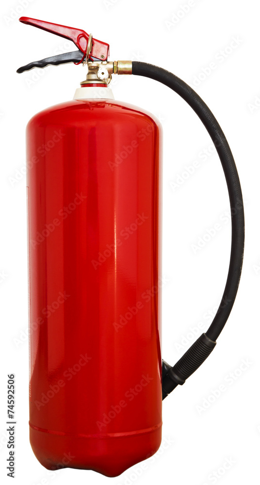 Obraz premium Fire extinguisher isolated on white