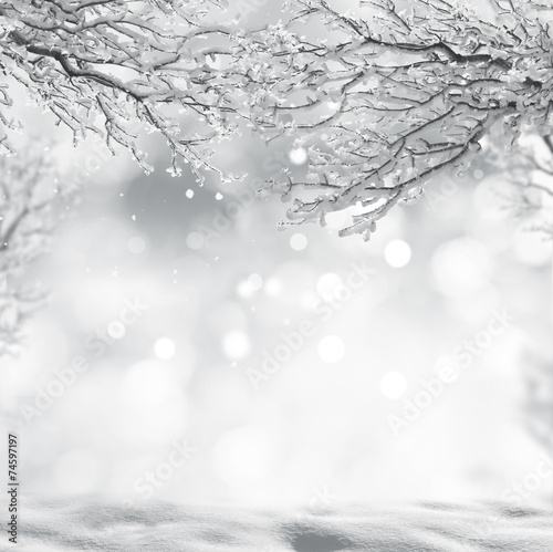 winter background © Lilya