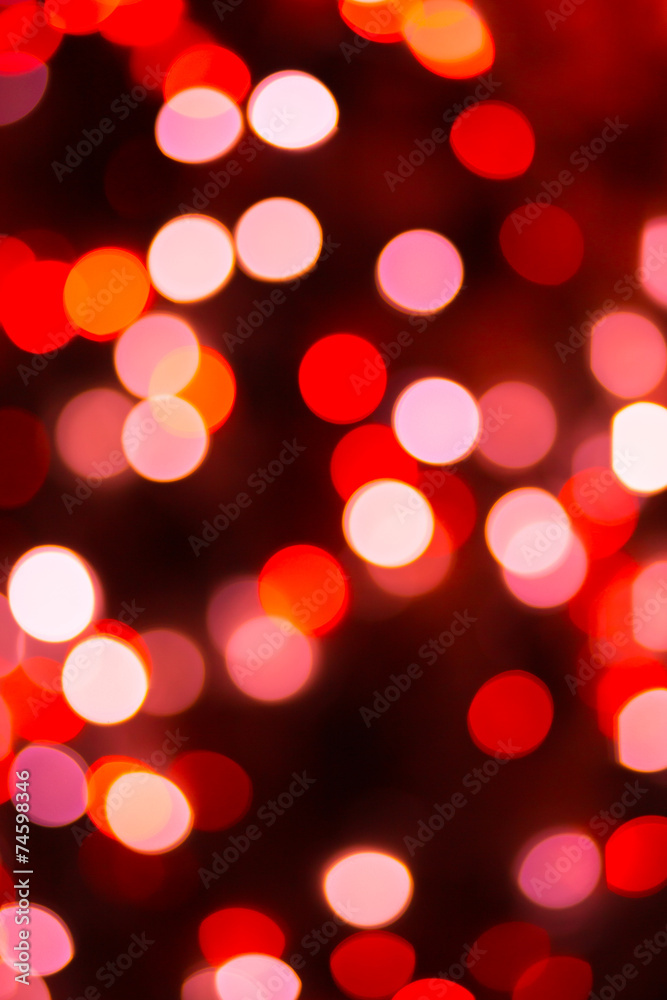 Defocused abstract bokeh background