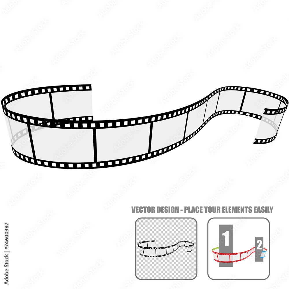 Fototapeta premium Vector Film Roll #6