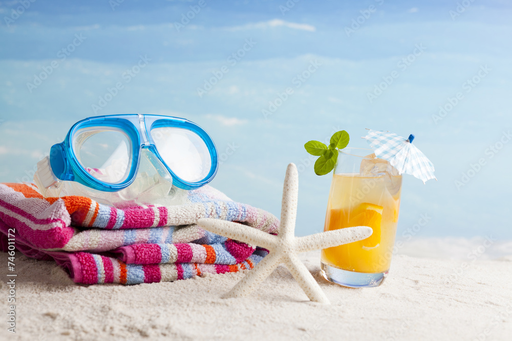 beach equipment, summer vacation beach equipment, summer vacation