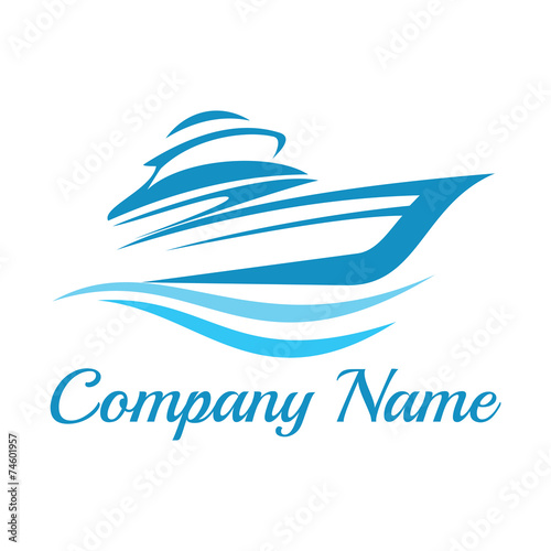 yacht and boat logo