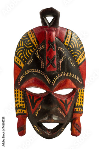 Maschera masai africana