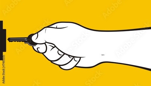 Hand key